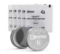 EEMB CR2477 3V al litio Li-MnO₂ Batteria a bottone 2477 DL2477 ECR2477 Compatibile con dispositivi intelligenti a lume di candela senza fiamma, allarme portachiavi con telecomando/sensore(5)