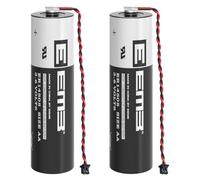 EEMB ER14505 AA 3,6V Batteria al litio 2700mAh con DF3-2S-2C (2 pezzi)