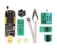 EEPROM Programmatore Kit Modulo Binghe SOIC8 SOP8 Clip di Test + CH341B Programmatore + 1,8V Convertitori + Convertitori da SOP8 a DIP8 per EEPROM 25cxx / 24cxx
