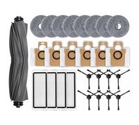 EEQANAO for Dream Bot L20 Ultra / X20 PRO Parti Spazzola Laterale Principale Filtro Hepa Mop Panno Sacchetto for la Polvere Robot Parti for aspirapolvere