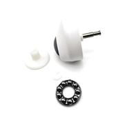 EEQANAO for EC-OVACS Ruota Orientabile Anteriore for X1 Omni /T10 Plus / X1 / T10 / T20 Turbo Robot Aspirapolvere Pezzi di Ricambio Accessori(Grey Caster)