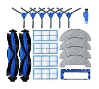 EEQANAO for PRO-Scenic 850T / 850P Rullo Spazzola Laterale Filtro Hepa Mop Rag Robot Aspirapolvere Pezzi di Ricambio Accessori
