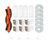EEQANAO for Xiao-Mi M30 PRO /C107 Robot Aspirapolvere Spazzola Principale Mop Panno Straccio Mucchio Filtro Sacchetto for la Polvere Spazzola Laterale Accessori