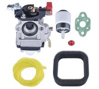 EEQANAO Kit Tubo Flessibile Carburante Filtro Aria carburatore Adatto for TH23 TH26 TH34 for decespugliatori Oleo-Mac BV162 23CC 25CC 26CC e soffiatori 33CC 35CC