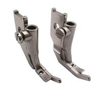 EEQANAO Piedino for Cerniera Stretta Destra/Sinistra Adatto for Macchine da Cucire a Piedino Mobile PF-AFF 145 335 545 1245(Left And Right)