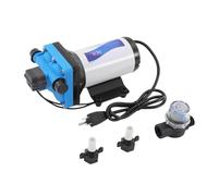 EEQANAO Pompa dell'Acqua Pompa dell'Acqua a Membrana Pompa Automatica autoadescante 110V for la Pulizia di Veicoli, Navi, tappeti, Terra