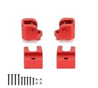 EEQANAO Supporto for Barra di accoppiamento Superiore in Lega di Alluminio for 1-10 for Losi for Ba-JA Rey for Auto RC Hammer Rey U4, Parte aggiornata(Rood)