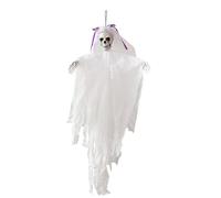 Eerie - Set di decorazioni di Halloween per spose spettrali e tosaerba cupi con tessuto trasparente per decorazione di feste a tema casa spettrale