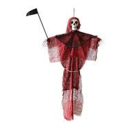 Eerie - Set di decorazioni di Halloween per spose spettrali e tosaerba cupi con tessuto trasparente per decorazione di feste a tema casa spettrale