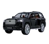 EERXKMWML Pressofusione 1:24 Per Land Cruiser LC300 Modelli Auto Lega Kit Modellismo Scala Realistica Esposizione Souvenir Collezione(Black)