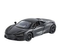 EERXKMWML Pressofusione 1:32 Per 720S Modelli Di Auto In Lega In Scala Modelli Pre-assemblati Modelli Finiti Espositori Souvenir Collezione(Black)