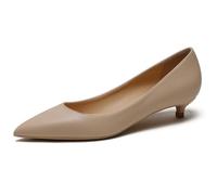 Eestfy Décolleté Eleganti Donna Kitten Heel Punta A Punta Slip On | Riunioni Business, Pendolarismo Ufficio, Pronte Per Colloquio, Silhouette Elegante, Suola Resistente