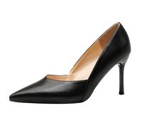 Eestfy Décolleté Ufficio Donna Punta Affusolata Tacco Alto Eleganti | Stile Chic Francese, Pronto Colloquio, Look Conferenza, Soletta Imbottita, Guardaroba Versatile, Facile Abbinamento