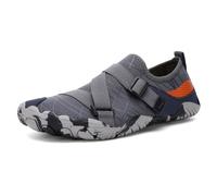 Eestfy Scarpe Acquatiche A Piedi Nudi per Uomini & Donne Asciugatura Rapida Allenatori Acquatici con Cinghia Incrociata Leggere Traspiranti Sneakers per Nuoto Spiaggia Surf,Darkgray,41 EU
