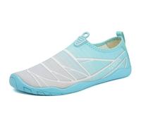 Eestfy Scarpe Acquatiche per Uomini Donne Asciugatura Rapida Scarpe Acquatiche A Piedi Nudi con Maglia Traspirante Leggere Scarpe da Bagno da Spiaggia per Piscina Escursionismo,Moonlight,42 EU