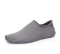 Eestfy Scarpe Acquatiche per Uomini Donne Asciugatura Rapida Scarpe da Spiaggia da Nuoto A Piedi Nudi Leggere Traspiranti Calze Acquatiche per Surf Correre Piscina Yoga,Grigio,36 EU