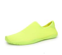 Eestfy Scarpe Acquatiche per Uomini Donne Asciugatura Rapida Scarpe da Spiaggia da Nuoto A Piedi Nudi Leggere Traspiranti Calze Acquatiche per Surf Correre Piscina Yoga,Verde,45 EU