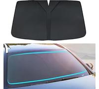 EESWCSZZ3 Parasole Auto Parabrezza Interno per VW Golf 6 2009-2012, Blocca I Raggi UV Protezione per Visiera Parasole Parasole per Finestrino,Black