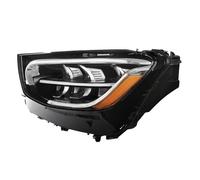 EEUNKT Faro anteriore lampada lato guida sinistro Lh compatibile con Mercedes Glc X253 C253 2020-2022 2539069103 lente trasparente alloggiamento nero