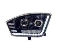 EEUNKT Gruppo ottico anteriore compatibile con la luce di marcia diurna a doppia lente a LED modificata AUMAN EST, accessori for auto(LED headlight)