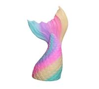 Eeuye 1 Pz Salvadanaio A Forma di Coda di Pesce con Sirena, Regalo per La Casa, Salvadanaio con Ciondolo, Adatto A Tutte Le Età, Regalo per Monete, Salvadanaio
