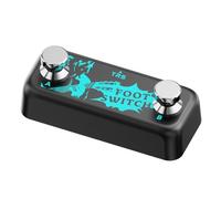 Eeuye Pedale per Chitarra Digital Reverb Pedale Doppio Interruttore A Pedale Esterno Chiodo A Interruttore Istantaneo Chiodo A Passo Grande