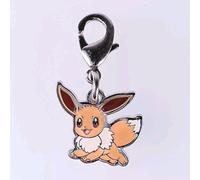 Eevee Pokemon Center Metal Charm giapponese Nintendo dal Giappone F/S