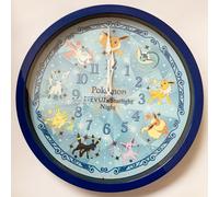 Eeveelutions Pokemon Premium Orologio da Parete Blu Eievui Starlight Night Japan