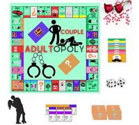 Eevhrqw Opoly Card Game - Relazioni e Conversazioni per Coppie con Giochi da Letto ITA