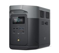 EF ECOFLOW DELTA 2 Max Espandibile 2-6kWh Centrale elettrica portatile, Batteria LFP 3000 cicli, CA+Solare 80% di carica in 1 ora, Fino a 3000W di uscita, Generatore solare silenzioso