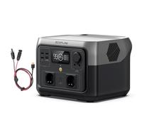 EF ECOFLOW RIVER 2 MAX Power station portatile, generatore solare da 512 Wh, con cavo XT60i, LiFeP04, fino a 1000 W di potenza, ricarica rapida in 1 ora, campeggio, camper,corrente di emergenza