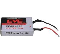 EF651625 Per Heidberg Stampante Batteria Scheda di Memoria Lampada Posizionamento LTC-7PN 3.6V Litio Batteria EVE
