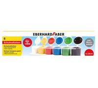 EFA Tempera School Paint Box (6 x 25ML) With mixing palette