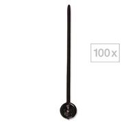 Efalock Aghi di tenuta Nero, Per confezione 100 pezzi