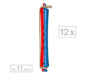 Efalock Arricciatore permanente lungo Blu/Rosso Ø 11 mm, Per confezione 12 pezzi