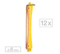 Efalock Arricciatore permanente lungo Giallo/Rosa Ø 8 mm, Per confezione 12 pezzi