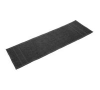 Efalock Asciugamano da barbiere, 70 cm di lunghezza x 20 cm di larghezza, nero