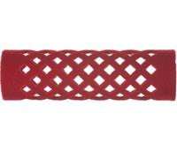 Efalock Bigodino Metallo Floccato Floccati Ricci 60 MM 18 MM Rosso 12 Pezzo