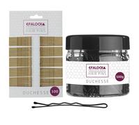 Efalock Fermagli per capelli Duchesse 5 cm Nero, 100 pezzi