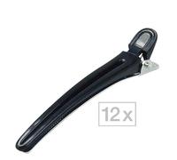 Efalock Fermagli per capelli Nero, Per confezione 12 pezzi