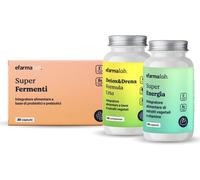 eFarmaLab Protocollo Primavera Vitalità Super Fermenti 30 Compresse + Detox e Drena 60 Compresse + Super Energia 60 Capsule