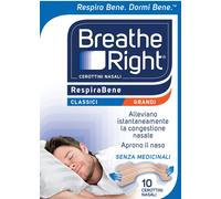 efas s.p.a. Cerotti nasali breath right balsamici 10 pezzi
