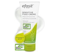 efasit Crema sensibile ai piedi, idrata intensa, per pelli sensibili e secche, nutre e allevia il prurito, ideale per chi soffre di allergie, vegano, dermatologicamente testato