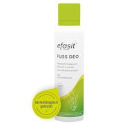 efasit Deodorante per piedi - Effetto 24 ore, rinfresca e rivitalizza il deodorante per piedi, combatte l'odore dei piedi, senza sali di alluminio, 150 ml