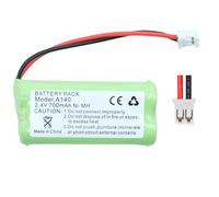 EFASO Batteria NIMH da 2,4 V, 700 mAh, compatibile con Siemens Gigaset A12, A14, A16, A24, A26, A345, AL14, AL14H, AS15 ricaricabile