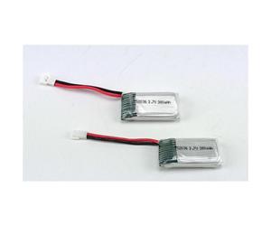 Efaso Ersatzteil 2x Batteria 3,7V/380 MAH / Hubsan Adatto per Aldi Drone Focus