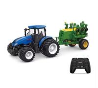 efaso RC trattore con seminatrice Trecker telecomando suono e luce 1.24 RTR trattore per i bambini