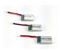 Efaso Rechange 3x batteria 3,7V/380mAh/ Hubsan compatibile con Aldi Drone Focus