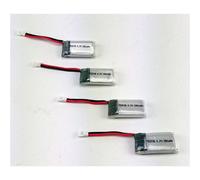efaso pezzo di ricambio 4x batteria 3,7V / 380mAh / Hubsan adatto per drone A...