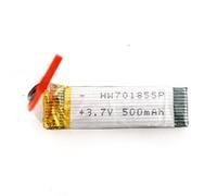 efaso Ricambio Quadcopter LiShi Toys L6039 - Batteria 3,7 V 500 mAh - Adatto anche per Rayline R806